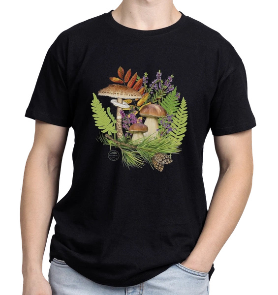 Autumn treasures of the woods — classic t-shirt