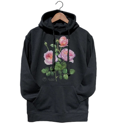 Rose 'Queen of Sweden'  — hoodie