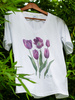 Tulip 'Negrita' — premium  t-shirt