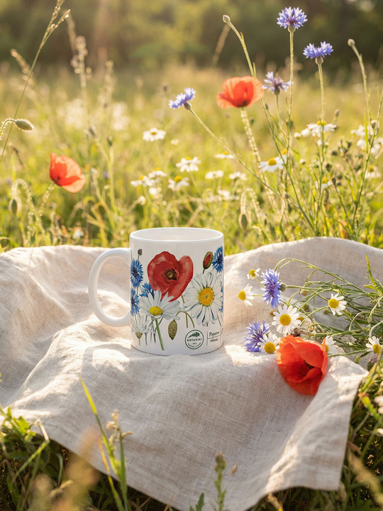 Wildflowers — classic mug