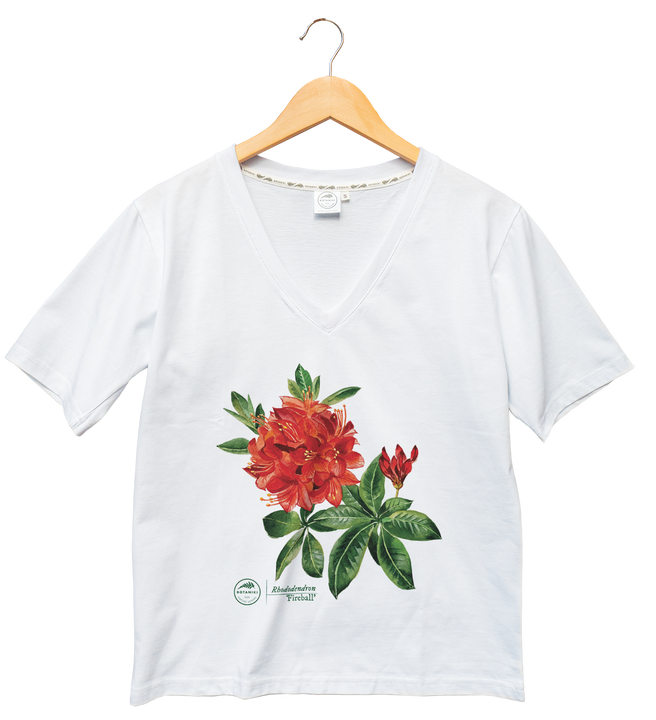 Rhododendron 'Fireball' — premium t-shirt