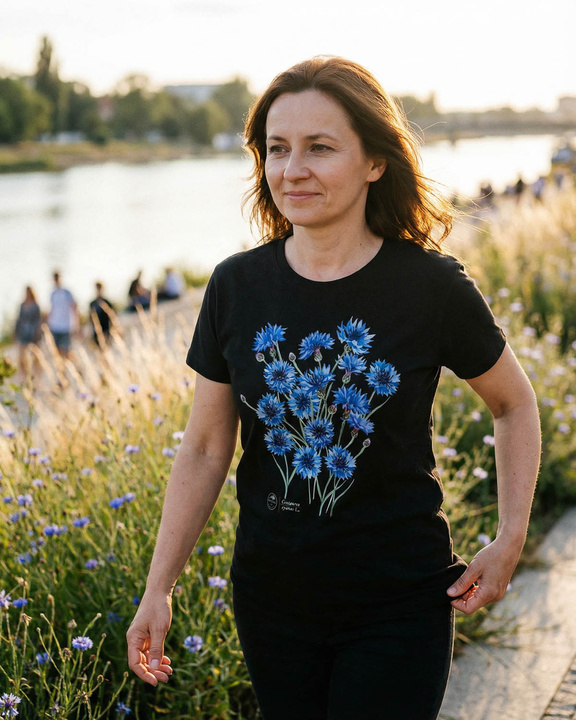 Cornflowers — classic t-shirt