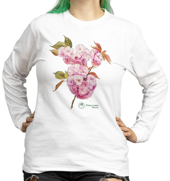 Cherry blossom 'Kanzan' — long sleeve t-shirt