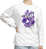 Spring crocus — long sleeve t-shirt