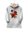 Rose 'Crimson Bouquet' — hoodie