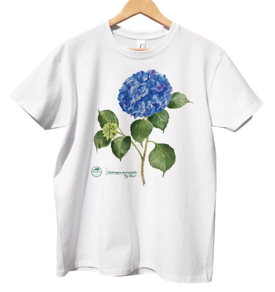 Hydrangea 'Jip Blue' — classic unisex t-shirt