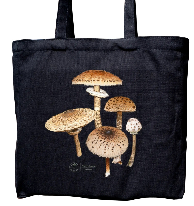 Parasol mushroom — premium cotton bag