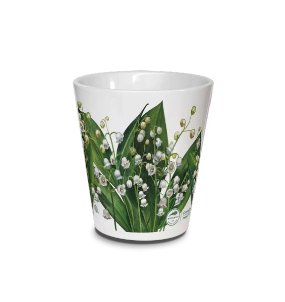 Lily of the valley — latte mug