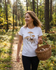 Parasol mushroom — women's t-shirt