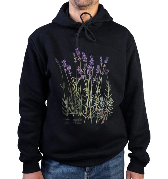 Lavender 'Hidcote' — premium hoodie