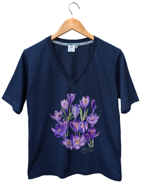 Spring crocus — premium  t-shirt