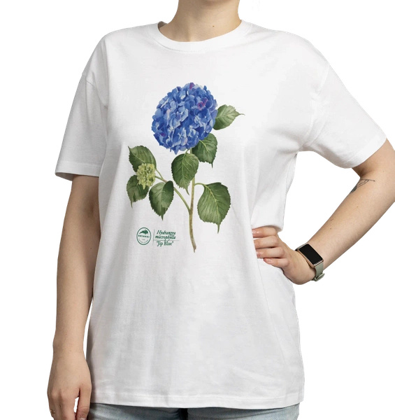 Hydrangea 'Jip Blue' — classic unisex t-shirt