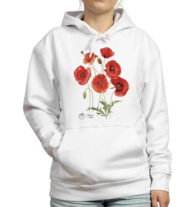 Common poppies — hoodie