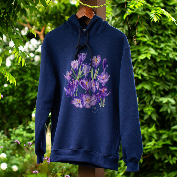 Spring crocus — premium hoodie