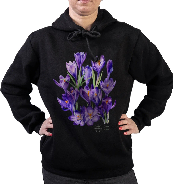 Spring crocus — premium hoodie