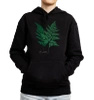 Leather fern — hoodie