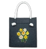 Daffodils — premium felt bag