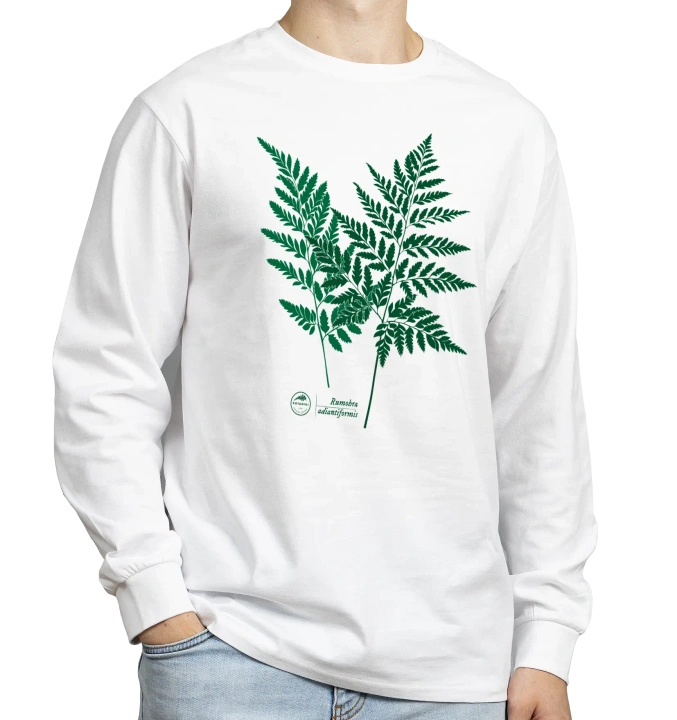 Leather fern — long sleeve t-shirt