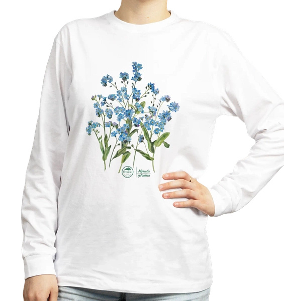 Forget-me-nots — long sleeve t-shirt