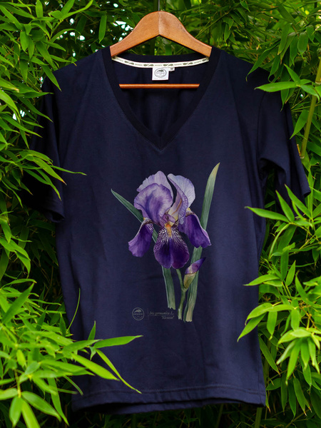 Iris 'Alcazar' — premium  t-shirt