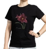 Black Emanuelle lily — women's daylily t-shirt