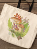 Autumn treasures of the woods — premium cotton bag