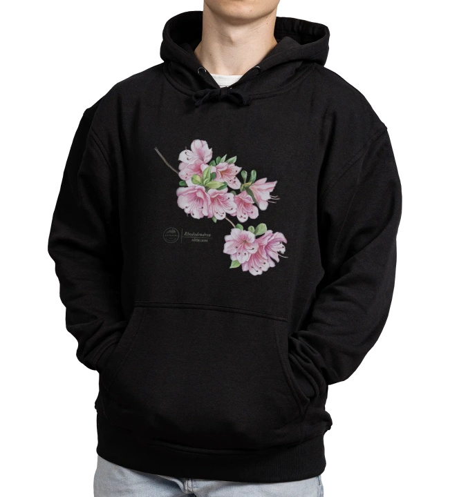 Common rhododendron — hoodie