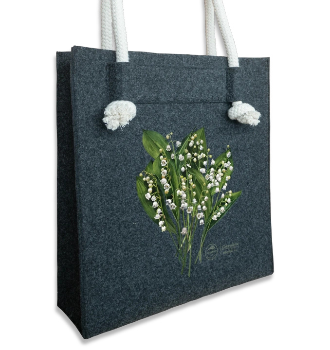 Lily of the valley — premium felt bag