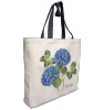 Hydrangea 'Jip Blue' — premium cotton bag