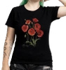 Common poppies — women's t-shirt