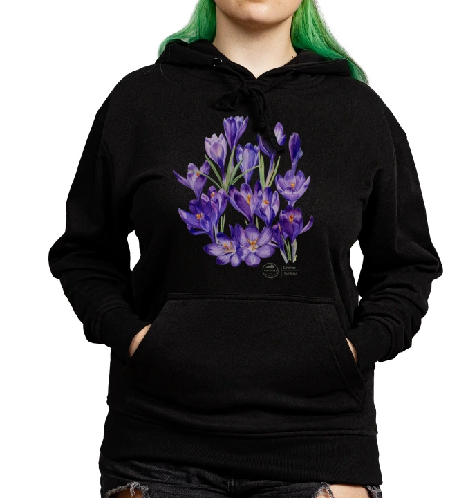 Spring crocus — hoodie