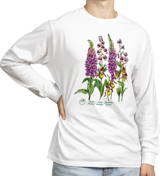 Forest flowers — long sleeve t-shirt