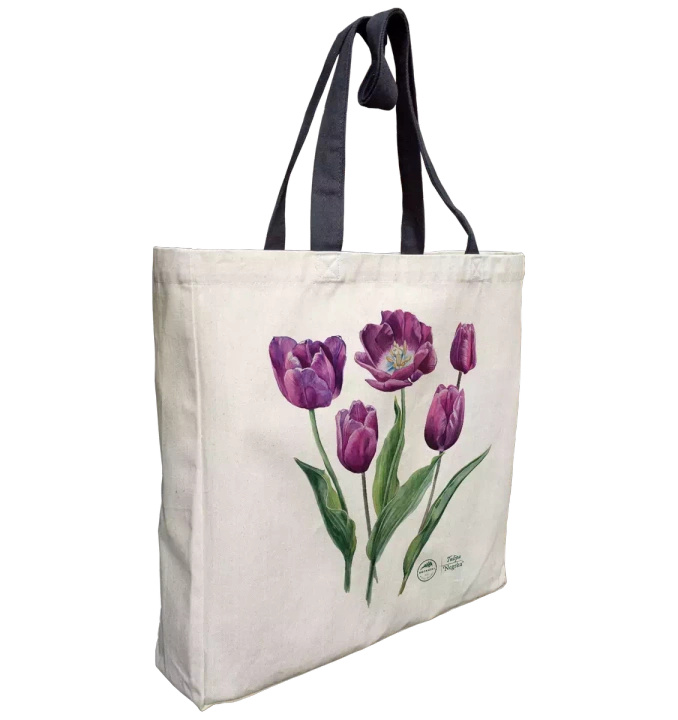 Tulip 'Negrita' — premium cotton bag