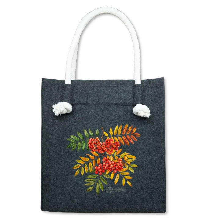 Rowan — premium felt bag