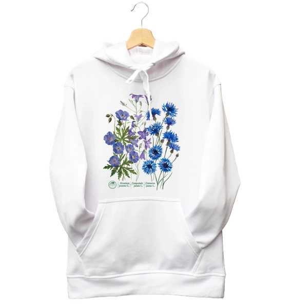 Blue meadow — hoodie