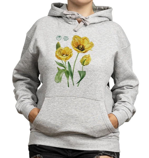 Tulips 'Crystal Star' — hoodie