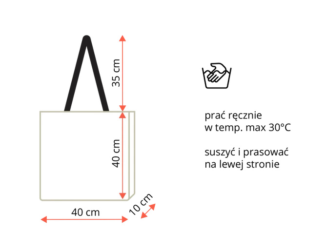 Chinese peony 'Red Magic' — premium cotton bag