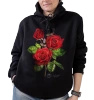 Rose 'Crimson Bouquet' — premium hoodie