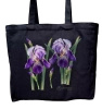 Bearded iris 'Alcazar' — premium cotton bag