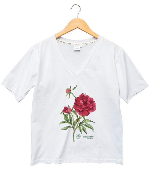 Chinese peony 'Red Magic' — premium  t-shirt
