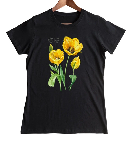 Tulip 'Crystal Star' — women's t-shirt