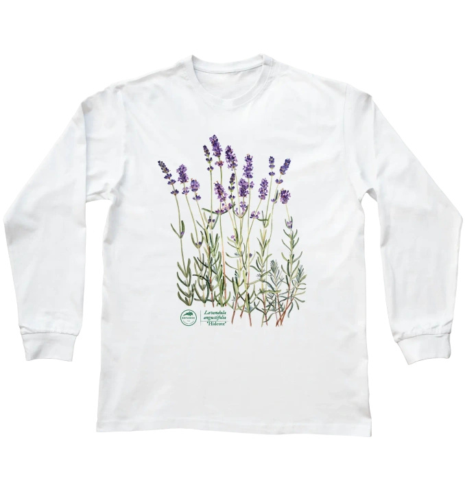 Lavender 'Hidcote' — long sleeve t-shirt
