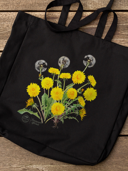 Dandelion — premium cotton bag