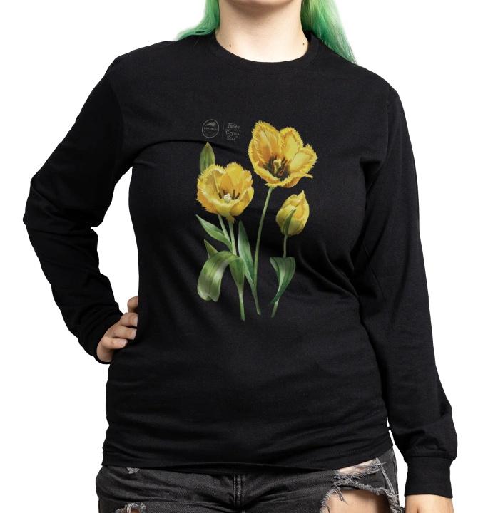 Tulip 'Crystal Star' — long sleeve t-shirt