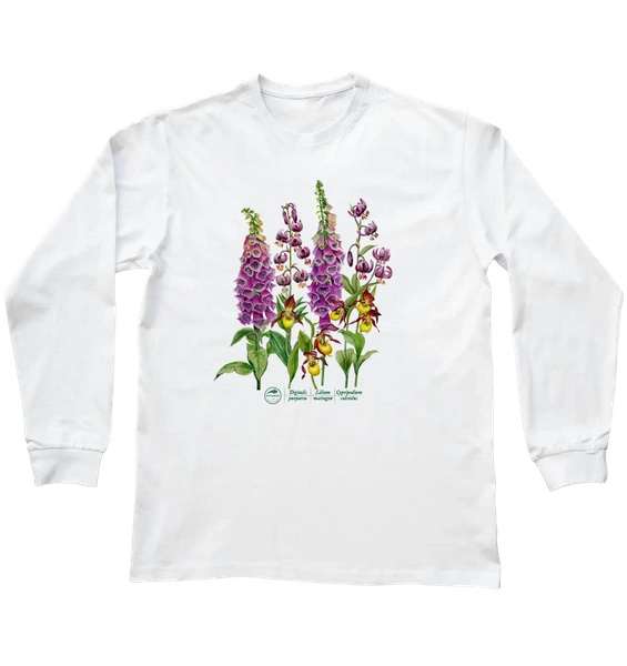 Forest flowers — long sleeve t-shirt