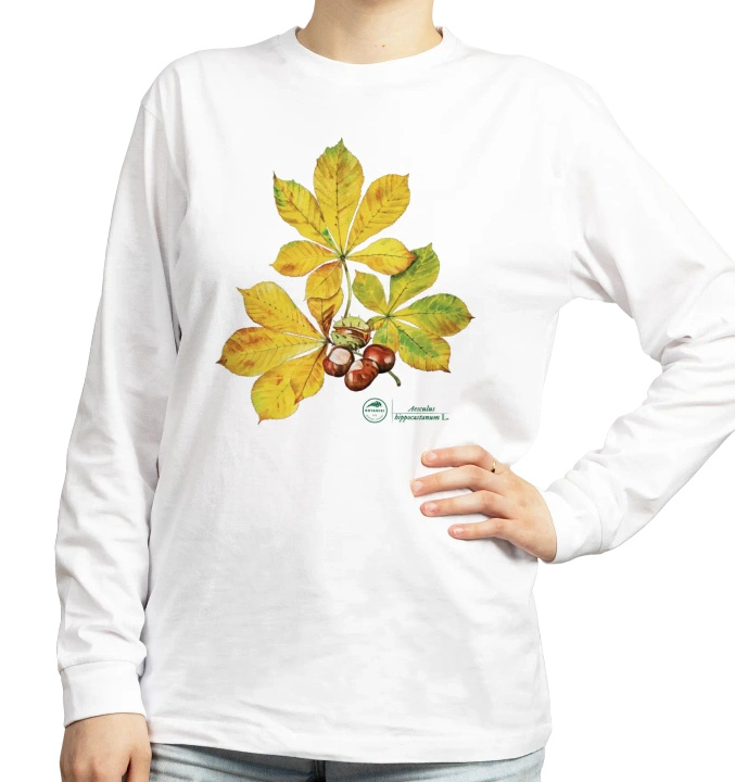 Horse chestnut — long sleeve t-shirt