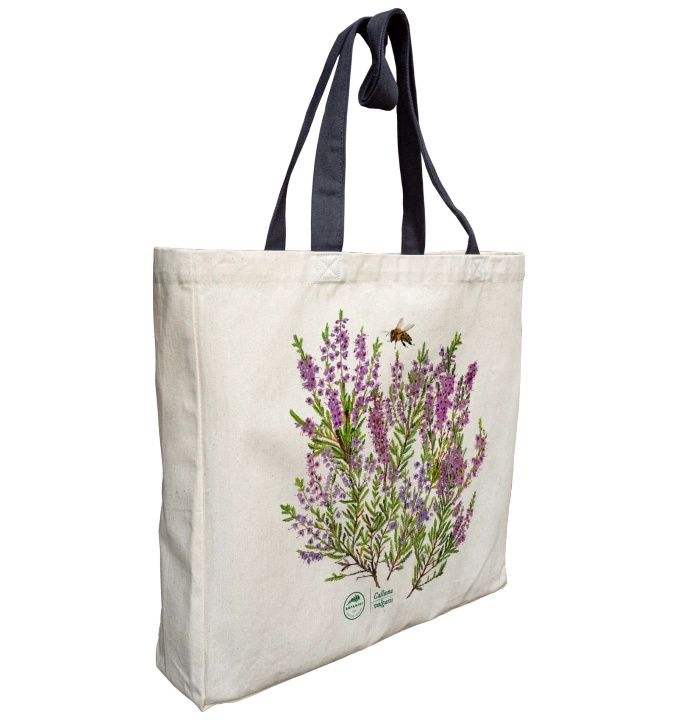 Common heather — cotton bag