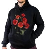 Common poppies — premium hoodie