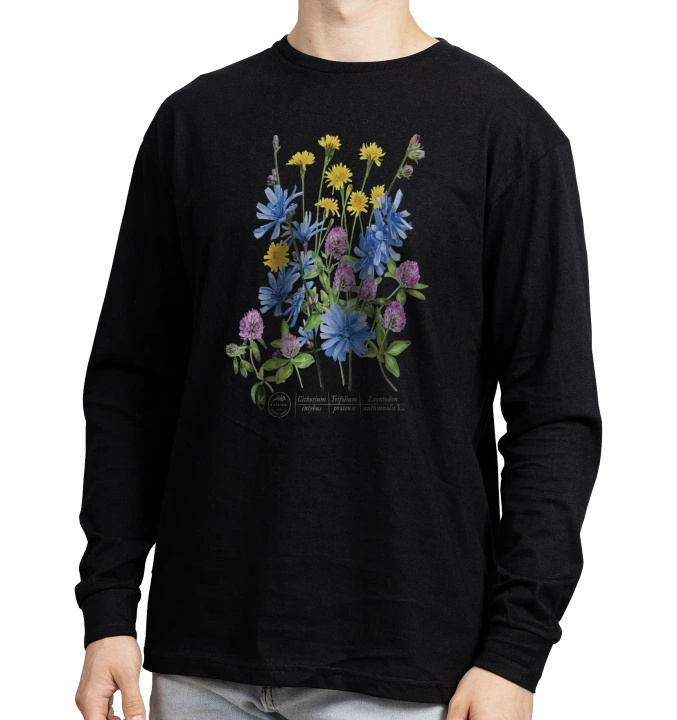 Roadside flowers — long sleeve t-shirt