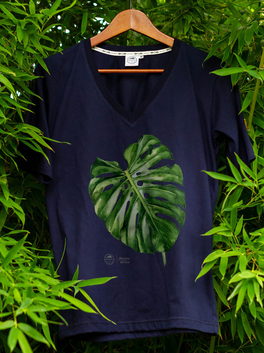 Swiss cheese plant — premium  t-shirt